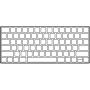 Teclado Inalámbrico Apple Magic Keyboard/ USB Tipo-C/ Plata