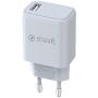 Cargador de Pared Muvit For Change MCACC0002/ 1xUSB/ 15W