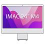 Apple iMac 24' Retina 4,5K / M4 10-Core CPU/ 16Gb/ 256Gb SSD/ 10-Core GPU/ Plata