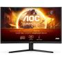 Monitor Gaming Curvo AOC CQ32G4VE 31.5'/ QHD/ 0.5ms/ 180Hz/ VA/ Negro