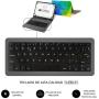 Funda con Teclado Subblim Keytab USB 11' Triángulos USB para Tablets de 11'