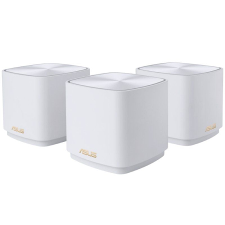 Sistema Mesh Asus ZenWiFi XD4 Plus 1800Mbps/ 2.4GHz 5GHz/ Pack de 3