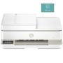 Multifunción HP Envy 6520e WiFi/ Fax Móvil/ Dúplex/ ADF/ Blanca Portobello