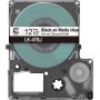 Epson Matte Clear/Black 12mm LK-4TBJ