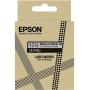 Epson Matte Clear/Black 12mm LK-4TBJ