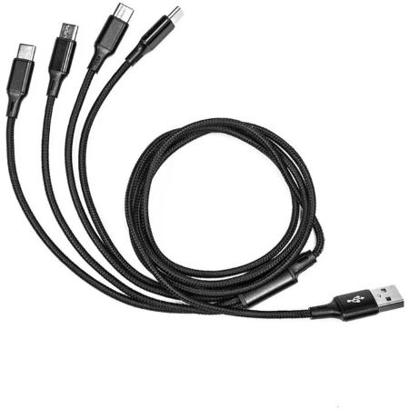 VAXIS Litecomm 1 To 4 Typec Charging Cable