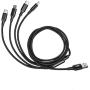 VAXIS Litecomm 1 To 4 Typec Charging Cable