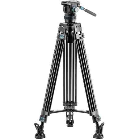 Fotopro Heavy-Duty Fluid Head Video Tripod DV-5A