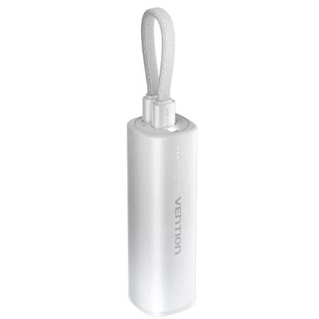 Powerbank 5000mAh Vention FHWM0/ 20W/ Wireless/ Gris