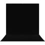 Westcott X-Drop Pro Wrinkle-Resistant Backdrop Kit - Rich Black Sweep (8&amp;#039; X 13&amp;#039;)