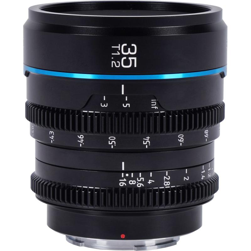 Sirui Nightwalker Series 35mm T1.2 S35 Manual Focus Cine Lens (M4/3 Mount Black)