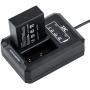 JJC DCH-NPW126 USB Dual Battery Charger (For Fuji NP-W126)