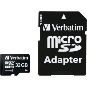 Verbatim MicroSDHC Memory Card Klasse 10 32 GB