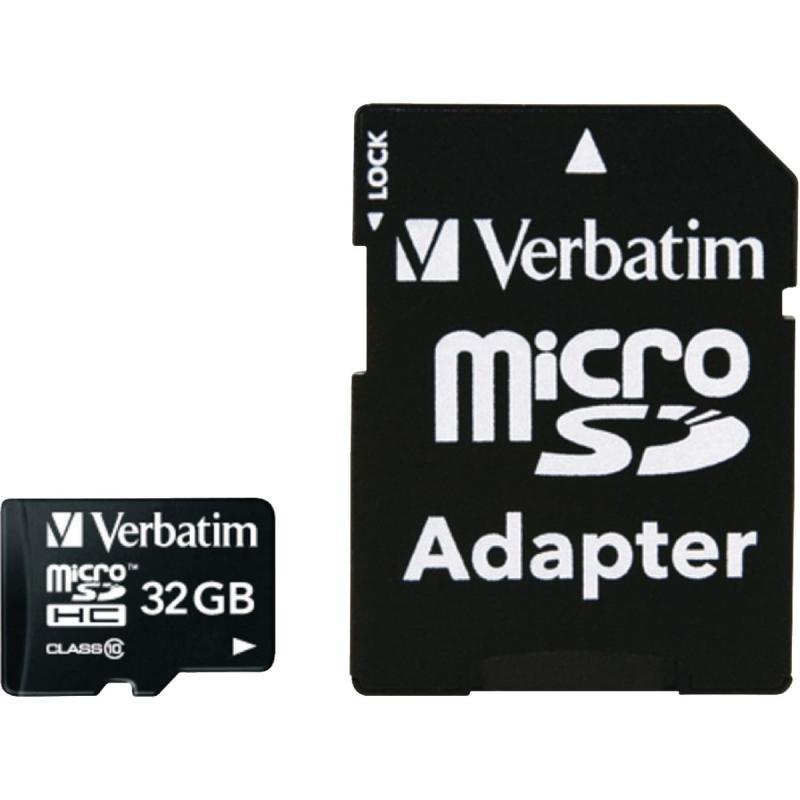 Verbatim MicroSDHC Memory Card Klasse 10 32 GB