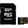 Silicon Power MicroSDXC Card Golden Series High Class 10 A1 UHS-I U3 V30 32GB