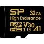 Silicon Power MicroSDXC Card Golden Series High Class 10 A1 UHS-I U3 V30 32GB