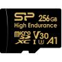 Silicon Power MicroSDXC Card Golden Series High Class 10 A1 UHS-I U3 V30 256GB