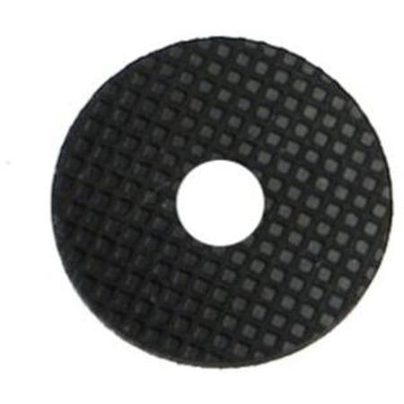 Caruba Rubber Dekplaat (25 mm) - w/ 3/8&amp;quot; Uitsparing