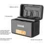 ZGCINE Sony BX1 Oplaadcase w/ 2X BX1 Battery (PS-BX1-K2)