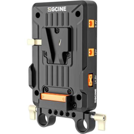 ZGCINE V-Mount Plate On 15mm Rod Mount (VM-VP1-K1)