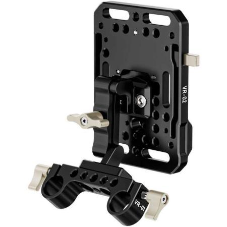 ZGCINE V-Lock Battery Mounting Plaat w/ Adjustable Arm VR-KIT3 (VR-K3)