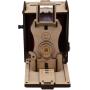 JollyLook Pinhole Square Instant Film Camera Wood Light BR