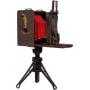 JollyLook Decorative Camera Tripod Wood Dark Brown