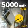 Aqiila Powerbird B5 PowerBank 12W Mosgroen 5.000 mAh