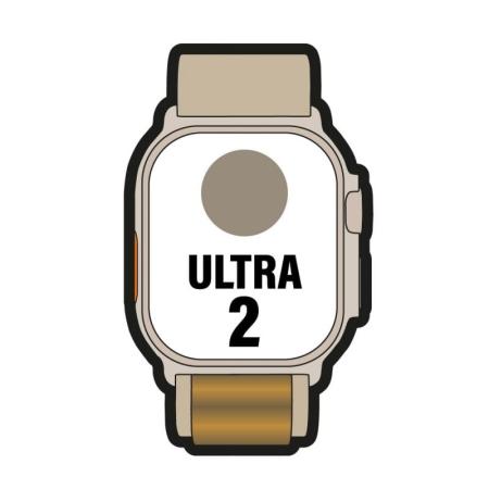 Apple Watch Ultra 2/ GPS/ Cellular/ 49mm/ Caja de Titanio/ Correa Loop Alpine Canela Pequeña