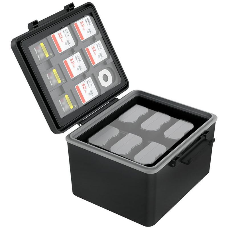 JJC JBC-BAT6 Plastic Storage Case
