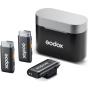 Godox WEC-S KIT2 2.4 GHz Wireless Microphone System Sony