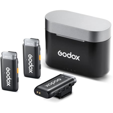 Godox WEC-S KIT2 2.4 GHz Wireless Microphone System Sony