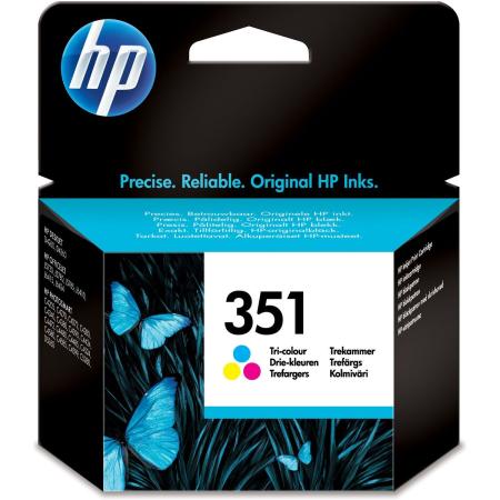 HP 351 3 Colour LC 3.5ml 170 Page CB337EE#BA3