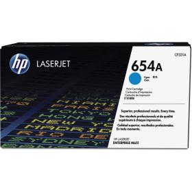 HP 654A Cartridge Cyan SC CF331A