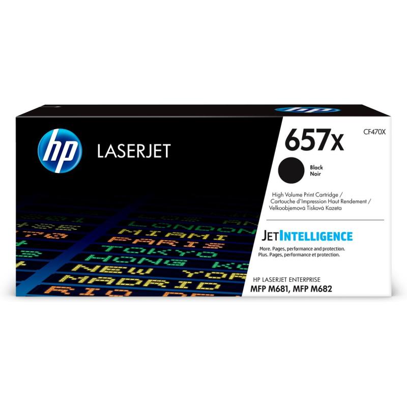 HP 657X LaserJet Cartridge Black High Yield CF470X