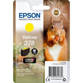 Epson 378 Yellow Ink Cartridge w/ Sec