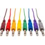 Hosa CSS-845 Balanced Patch Cables 1/4 In TRS To Same 1.5 FT