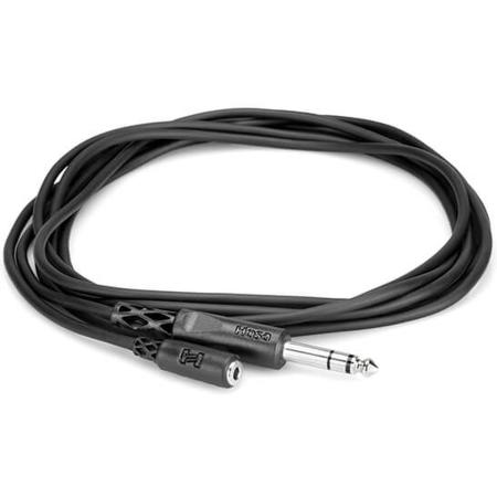 Hosa MHE-325 Headphone Adap Cable 35mm TRS To 1/4IN TRS 25FT