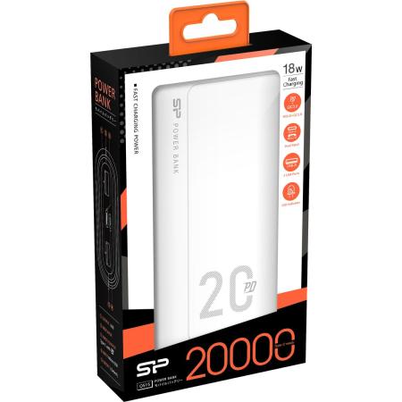 Silicon Power PowerBank QS15 20000mAh White