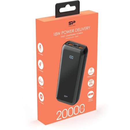 Silicon Power PowerBank QS28 20000mAh Black