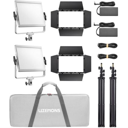 Godox Litemons LP400R RGB LED Light Panel 2 Light Kit