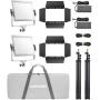 Godox Litemons LP400BI Bi Colour LED Light Panel 2 Light Kit