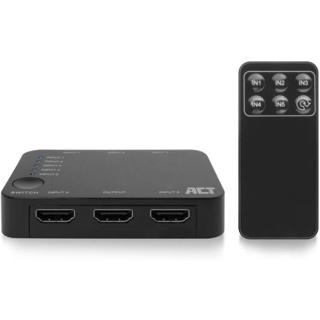 ACT 4K HDMI Switch 5 In 1 Out