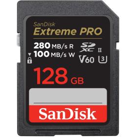 SanDisk Pro 128GB V60 UHS-II SD Cards 280/100MB/s