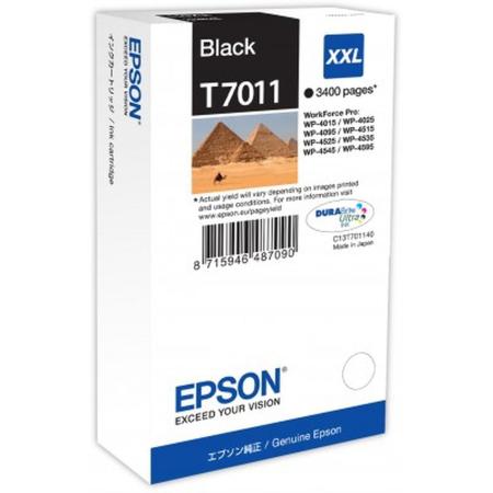 Epson T7011 - Black Extra Hoge Capacity