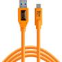 TetherTools TetherPro USB 3.0 To USB-C 4.6m H-VIS Orange