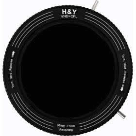 H&amp;Y RevoRing Variable ND3-1000+CPL Filter MkII - 58-77mm