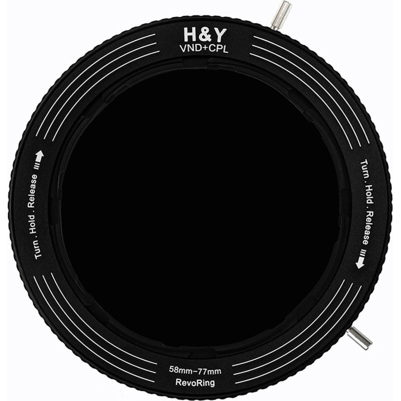 H&amp;Y RevoRing Variable ND3-1000+CPL Filter MkII - 58-77mm