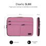 Funda Subblim Air Padding 360 Sleeve para Portátiles hasta 14'/ Rosa