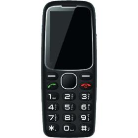 Teléfono Móvil Daewoo DW8001BK para Personas Mayores/ Negro